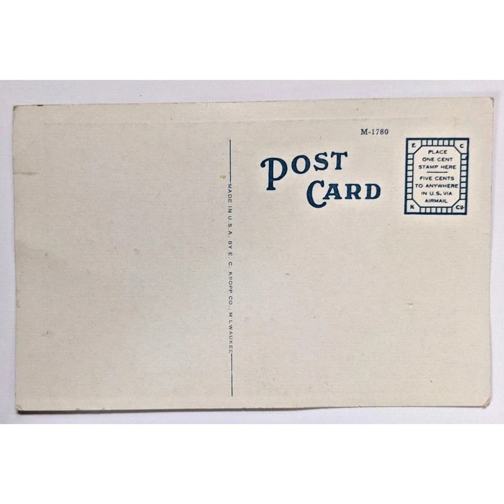 St.‎ Patrick's Catholic Church Ripon Wisconsin WI Vintage White Border Postcard